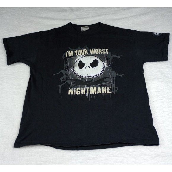 A Nightmare Before Christmas Walt Disney World Tim Burton Touchstone T-shirt XL - Picture 11 of 13